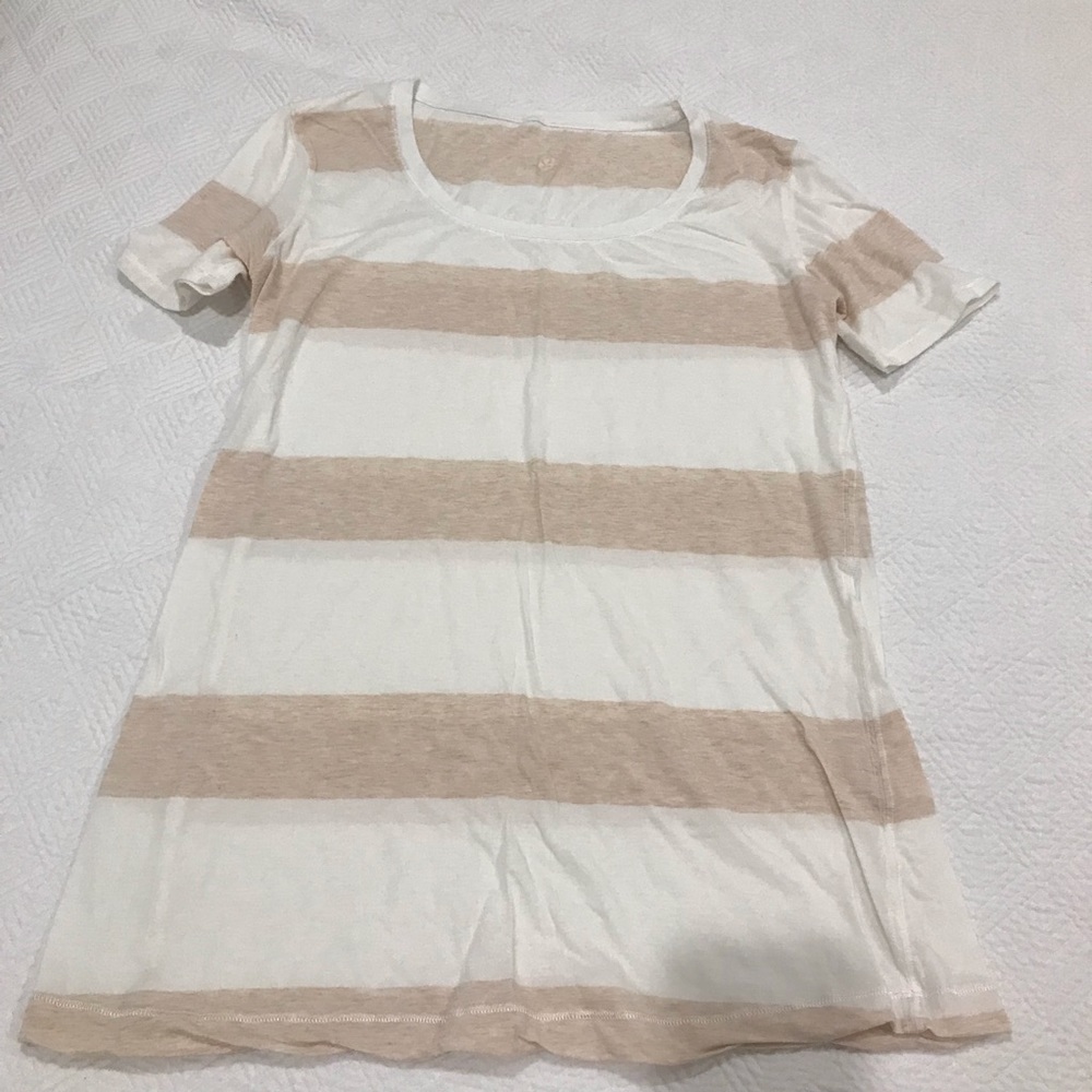 lululemon striped tee